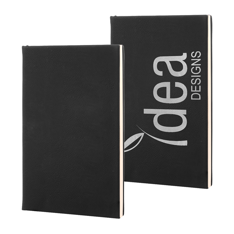 Diari in similpelle 8 1/4' x 11 1/2'.