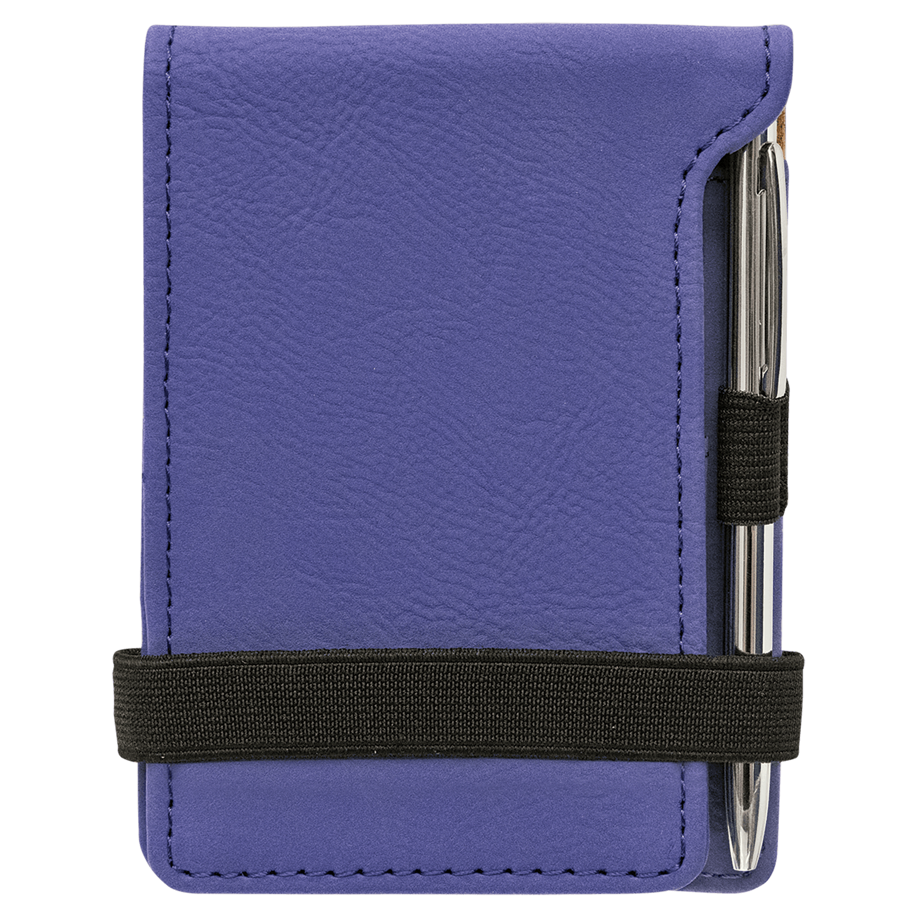 Mini blocco note in similpelle laserabile con penna