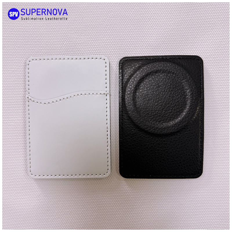 Porta carte di credito in similpelle sublimatica con magnete