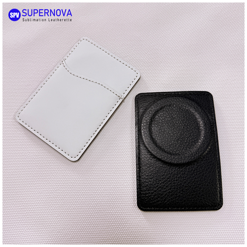 Porta carte di credito in similpelle sublimatica con magnete