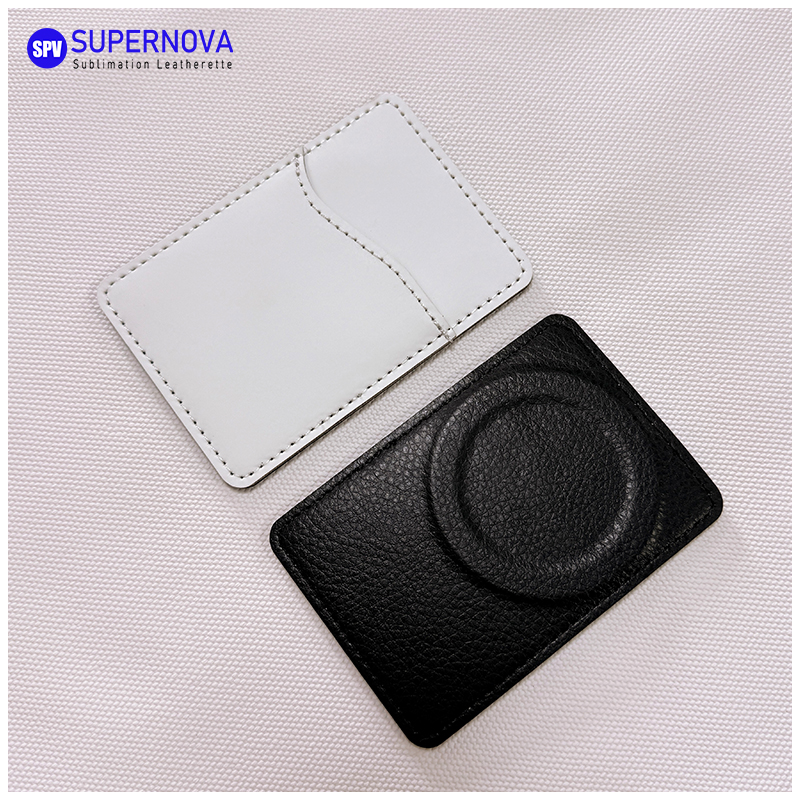 Porta carte di credito in similpelle sublimatica con magnete