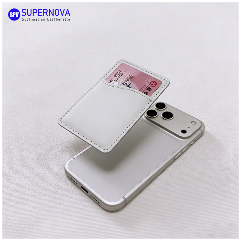 Porta carte di credito in similpelle sublimatica con magnete