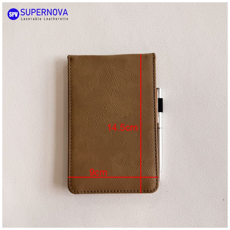 Blocco note A7 in similpelle laserabile Blocco note A7 in similpelle laserabile