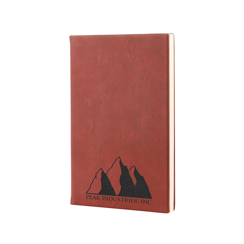 Diari in similpelle 5 1/4' x 8 1/4'.