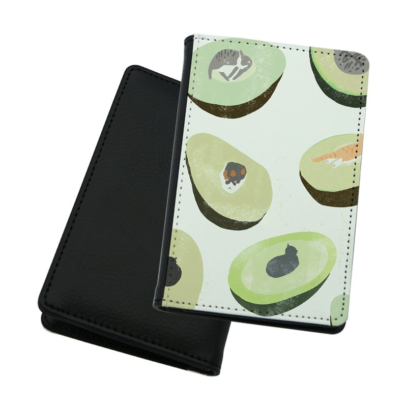 Custodia per passaporto in similpelle sublimatica con interno in pelle PU