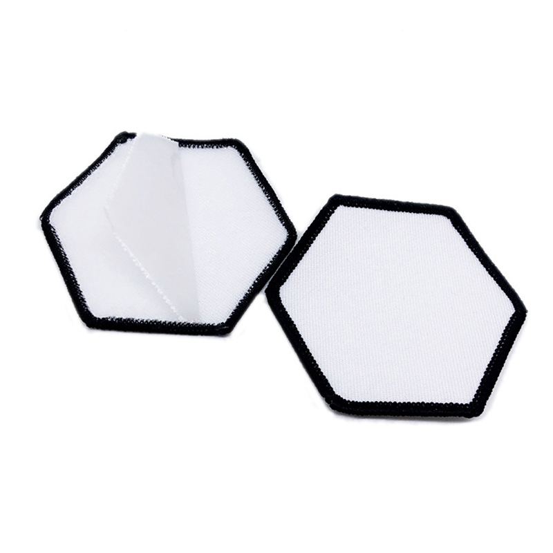 Toppe rettangolari in similpelle a sublimazione da 3 'x 2' con adesivo