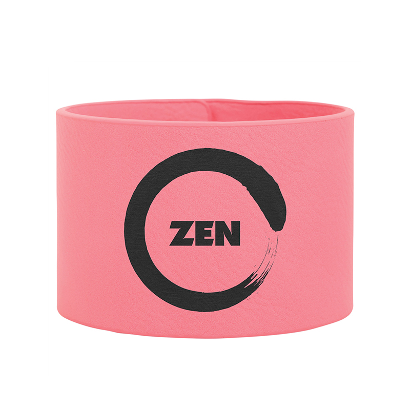 Bracciale in similpelle laserabile da 9 1/2 x 2 pollici