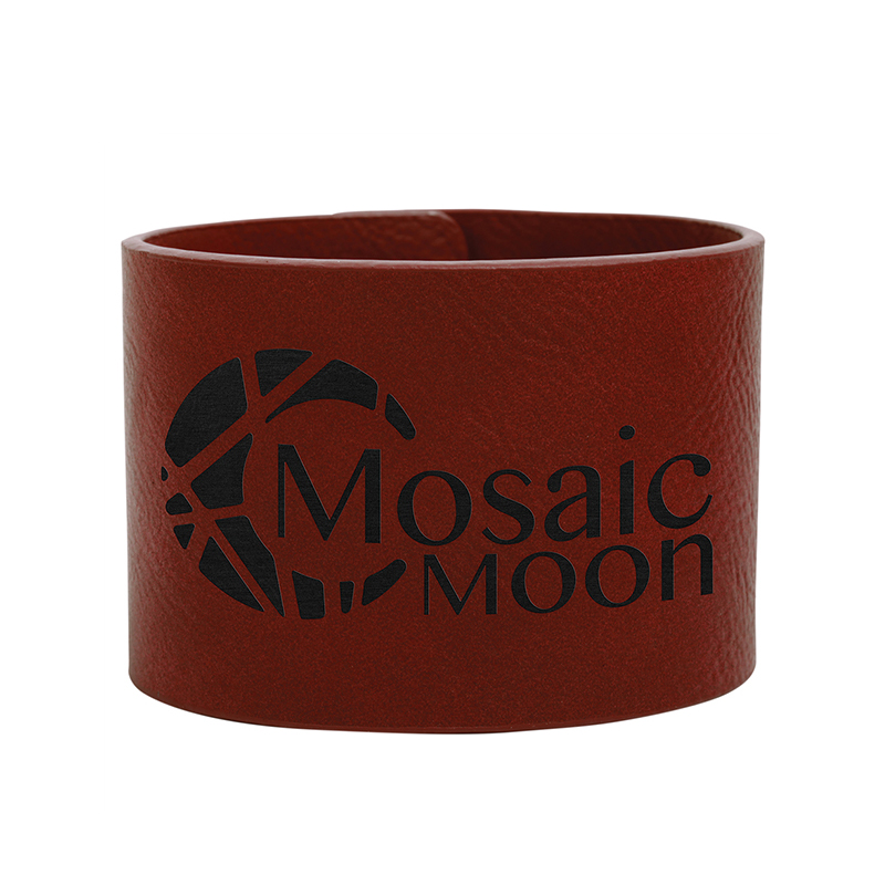 Bracciale in similpelle laserabile da 8 1/2 x 3/4 pollici Bracciale in similpelle laserabile da 8 1/2 x 3/4 pollici
