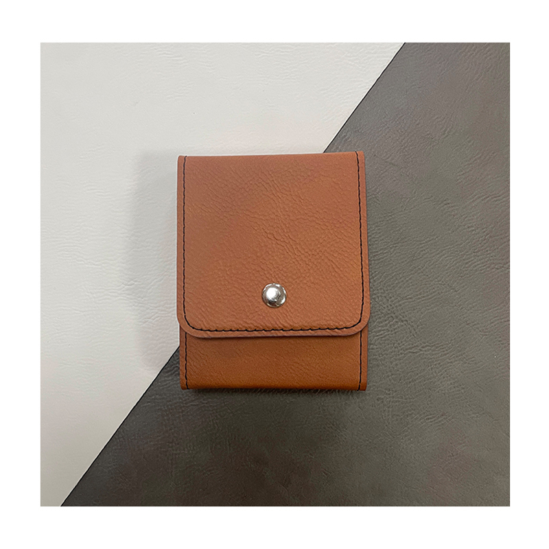 Scatola per carte da gioco in similpelle laserabile