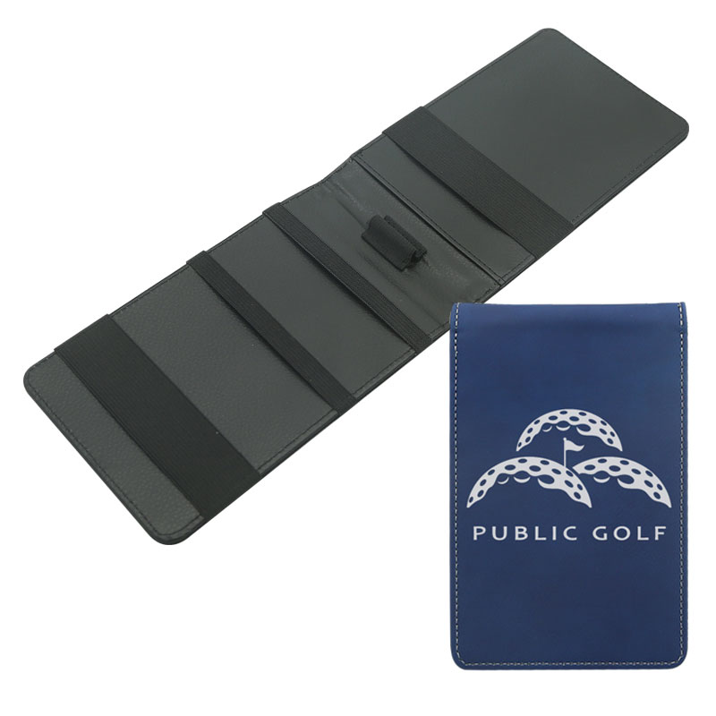 Porta segnapunti da golf in similpelle laserabile