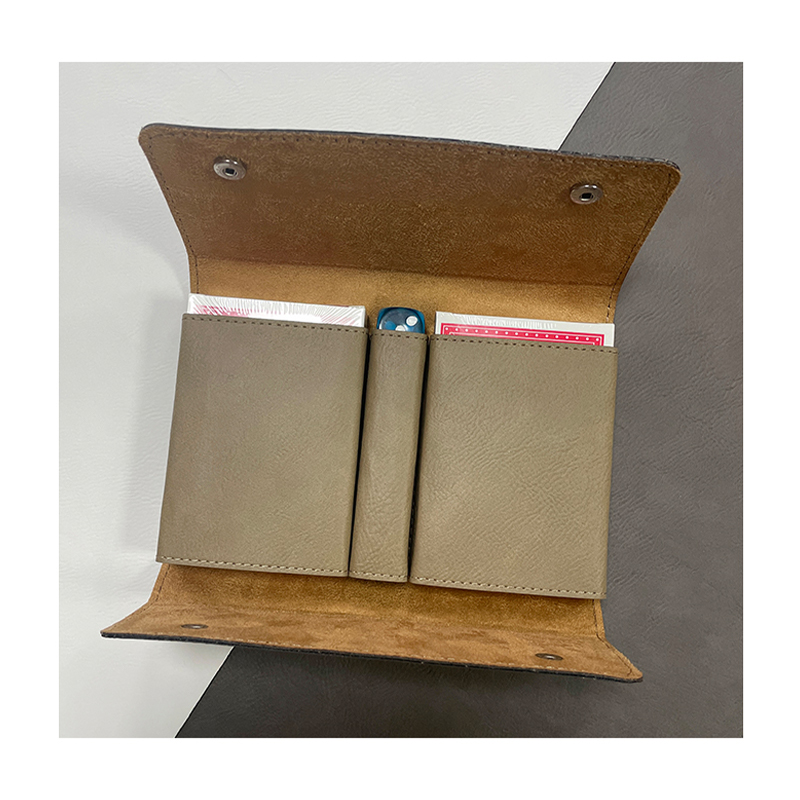 Scatola per carte da gioco in similpelle laserabile