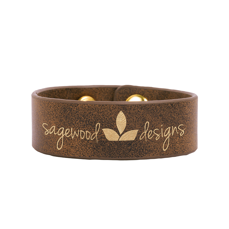 Bracciale in similpelle laserabile da 8 1/2 x 3/4 pollici Bracciale in similpelle laserabile da 8 1/2 x 3/4 pollici