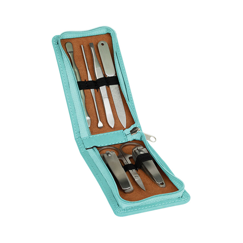 Set manicure e tagliaunghie in similpelle laserabili Set manicure e tagliaunghie in similpelle laserabili