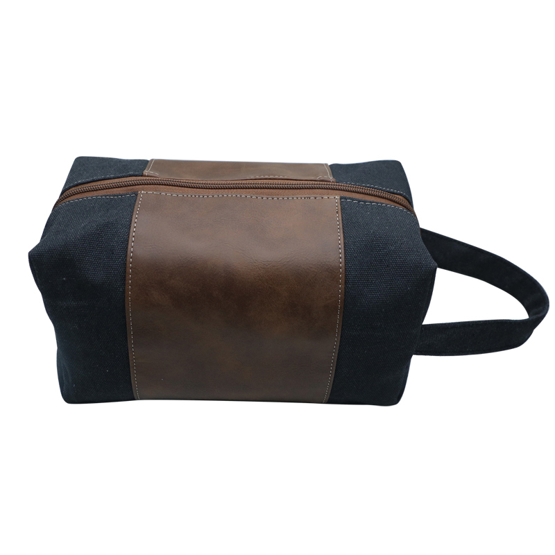 Borsa da toilette in similpelle laserabile