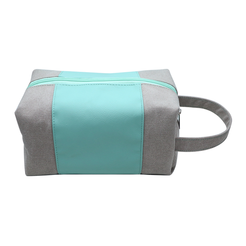 Borsa da toilette in similpelle laserabile