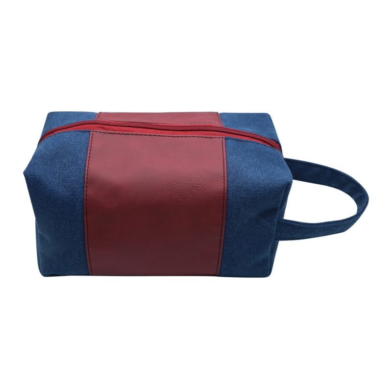 Borsa da toilette in similpelle laserabile