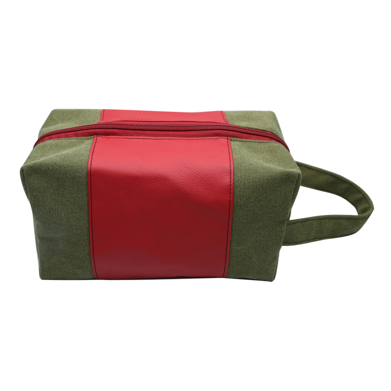Borsa da toilette in similpelle laserabile