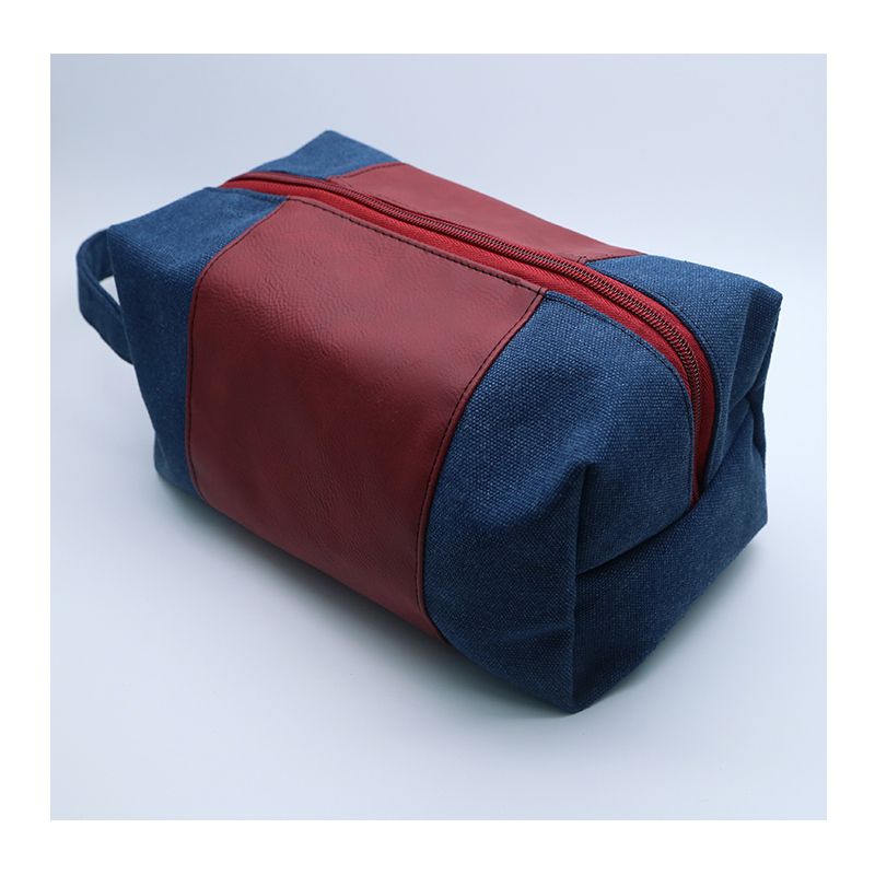 Borsa da toilette in similpelle laserabile