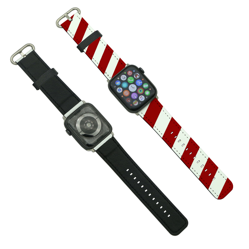 Cinturini Apple iWatch in pelle PU sublimatica per serie 4/5-44 mm