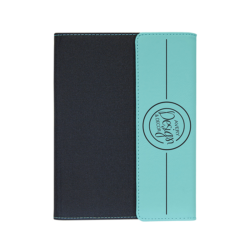 Tela 7' × 9' con portfolio in similpelle