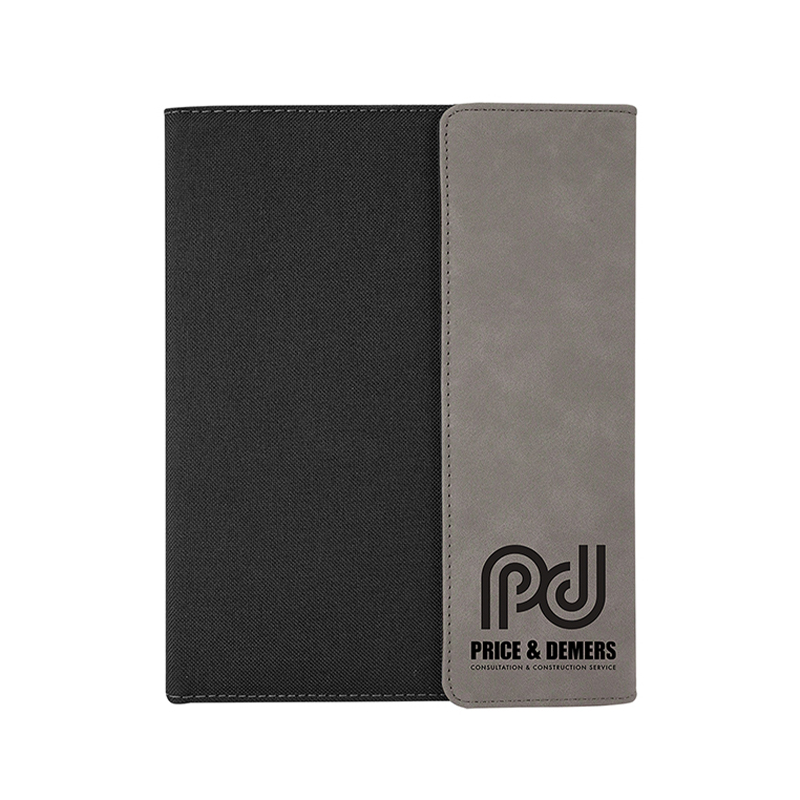 Tela 7' × 9' con portfolio in similpelle