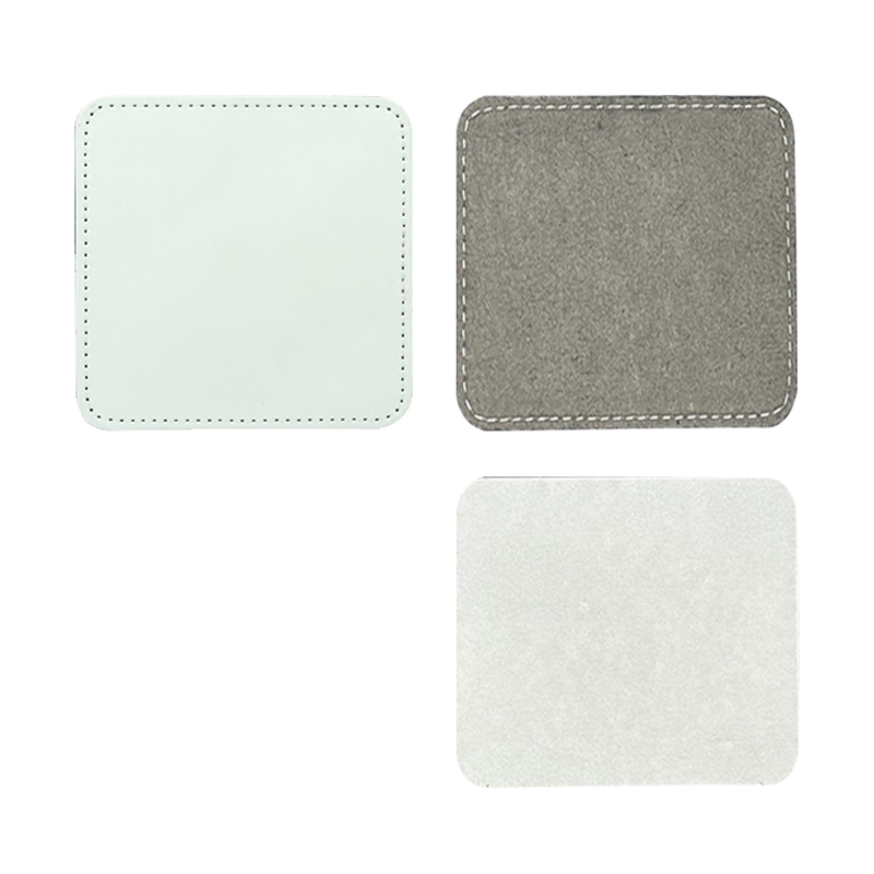 Toppe quadrate in similpelle a sublimazione da 3 'x 3' con adesivo Toppe quadrate in similpelle a sublimazione da 3 'x 3' con adesivo