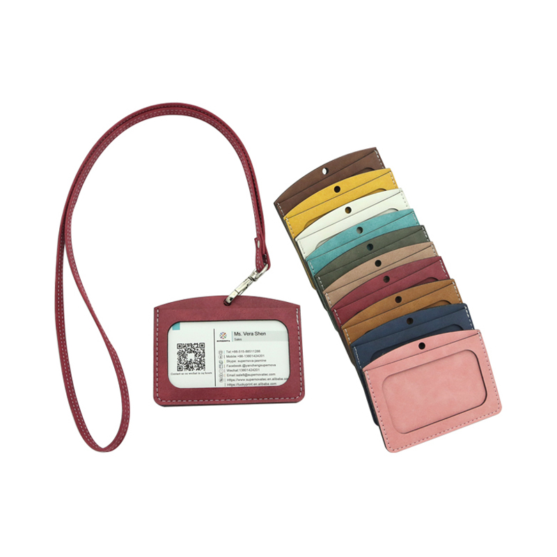Porta badge identificativo in similpelle sublimatica - Orizzontale Porta badge identificativo in similpelle sublimatica - Orizzontale