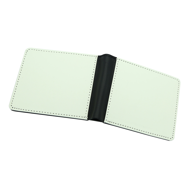 Portafoglio bifold da uomo in similpelle sublimatica con stampa su due lati