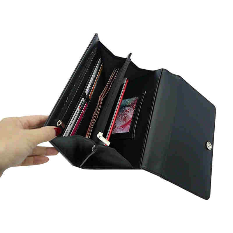 Borsa a tracolla grande in similpelle sublimatica con 2 paia di magneti 