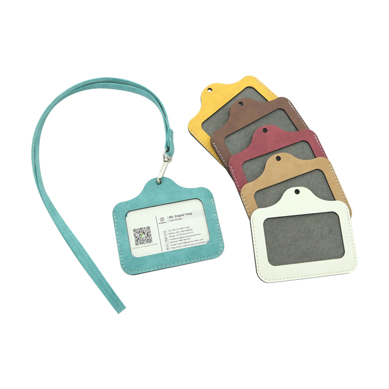 Porta badge identificativo in similpelle sublimatica - Orizzontale Porta badge identificativo in similpelle sublimatica - Orizzontale