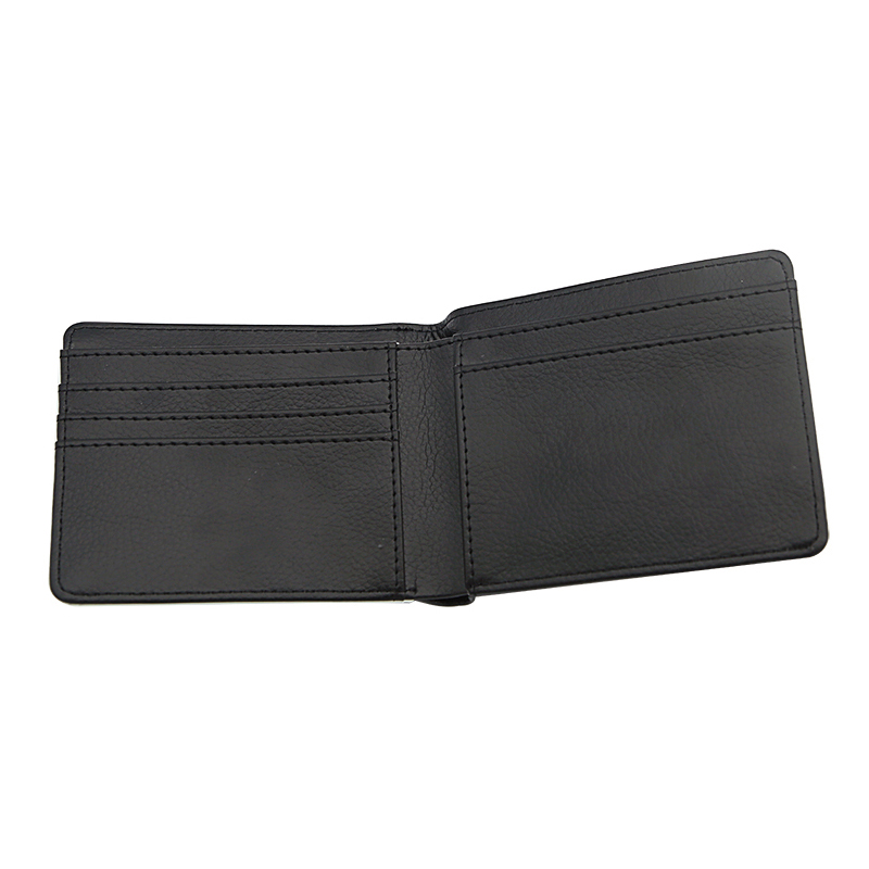 Portafoglio bifold da uomo in similpelle sublimatica con stampa su due lati