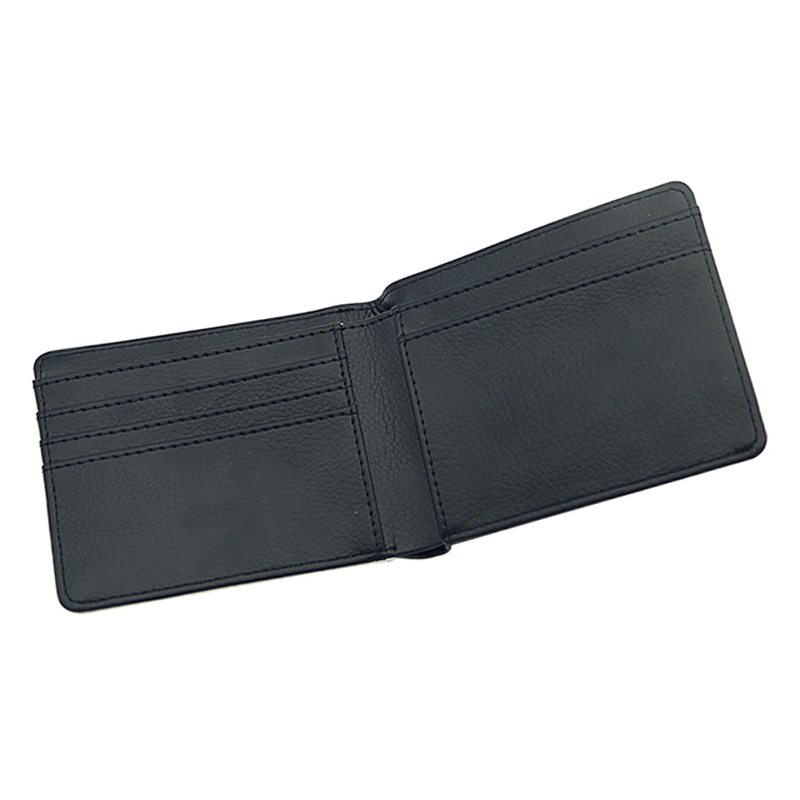 Portafoglio bifold da uomo in similpelle sublimatica Portafoglio bifold da uomo in similpelle sublimatica