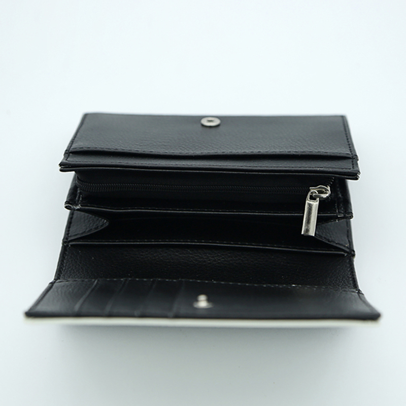 Portafoglio bifold in similpelle sublimatica - corto