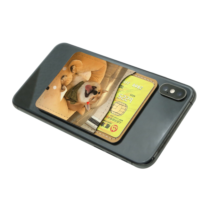 Porta carte di credito in similpelle sublimatica