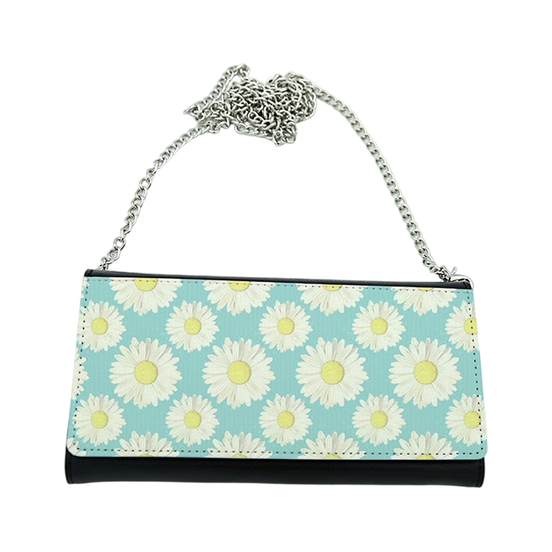 Borsa a tracolla in similpelle sublimatica 