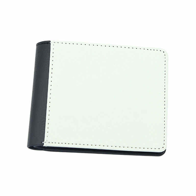 Portafoglio bifold da uomo in similpelle sublimatica con portacarte