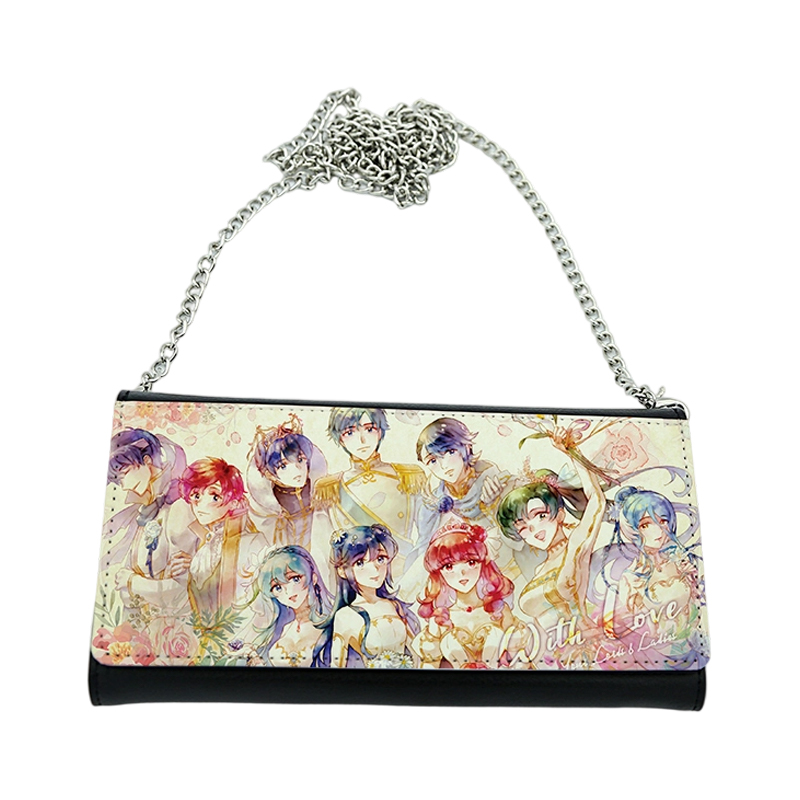 Borsa a tracolla in similpelle sublimatica 