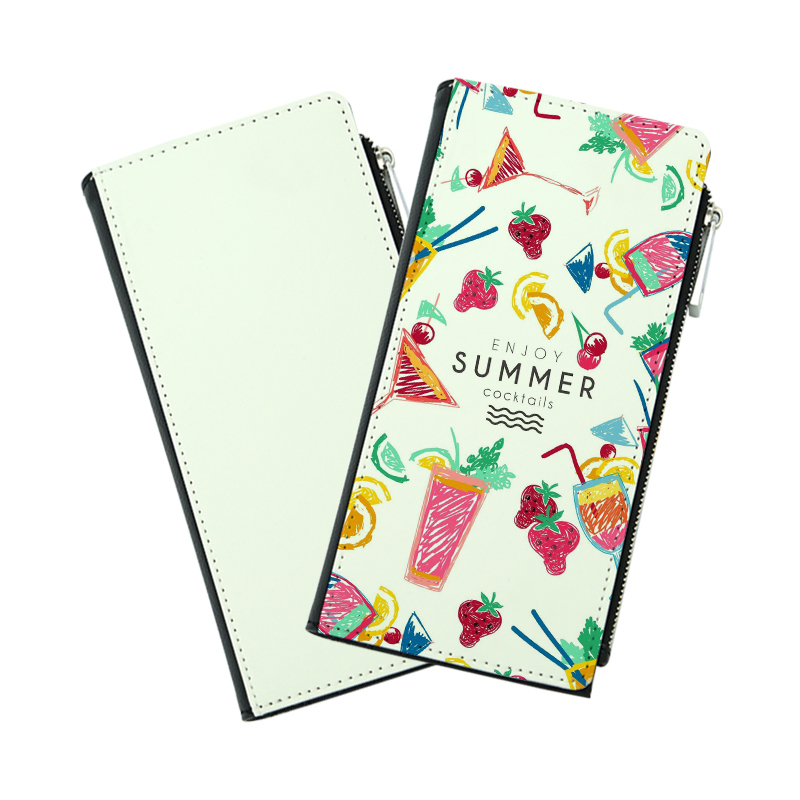 Portafoglio bifold in similpelle sublimatica - lungo