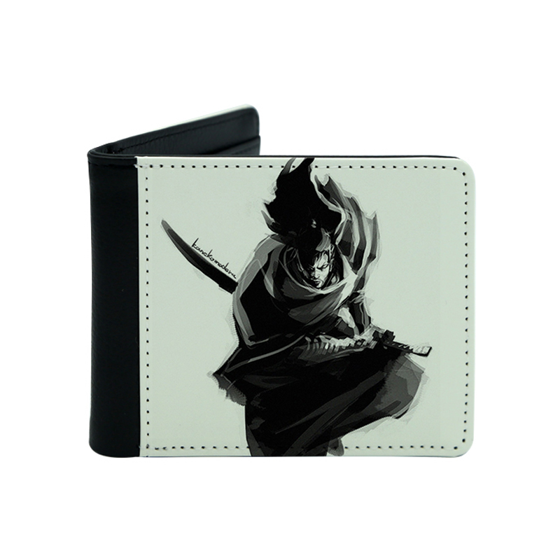 Portafoglio bifold da uomo in similpelle sublimatica Portafoglio bifold da uomo in similpelle sublimatica