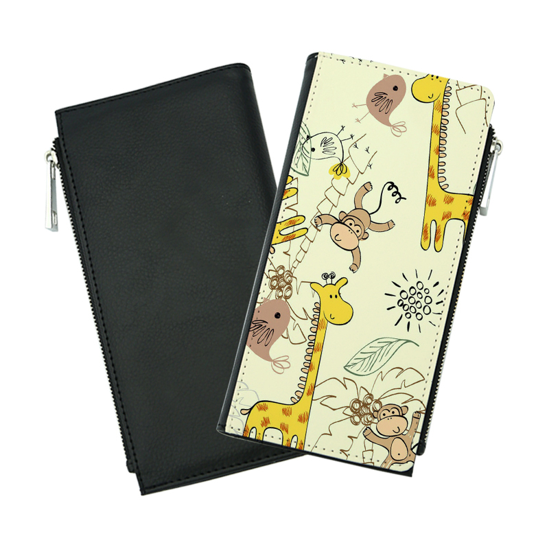 Portafoglio bifold in similpelle sublimatica - lungo