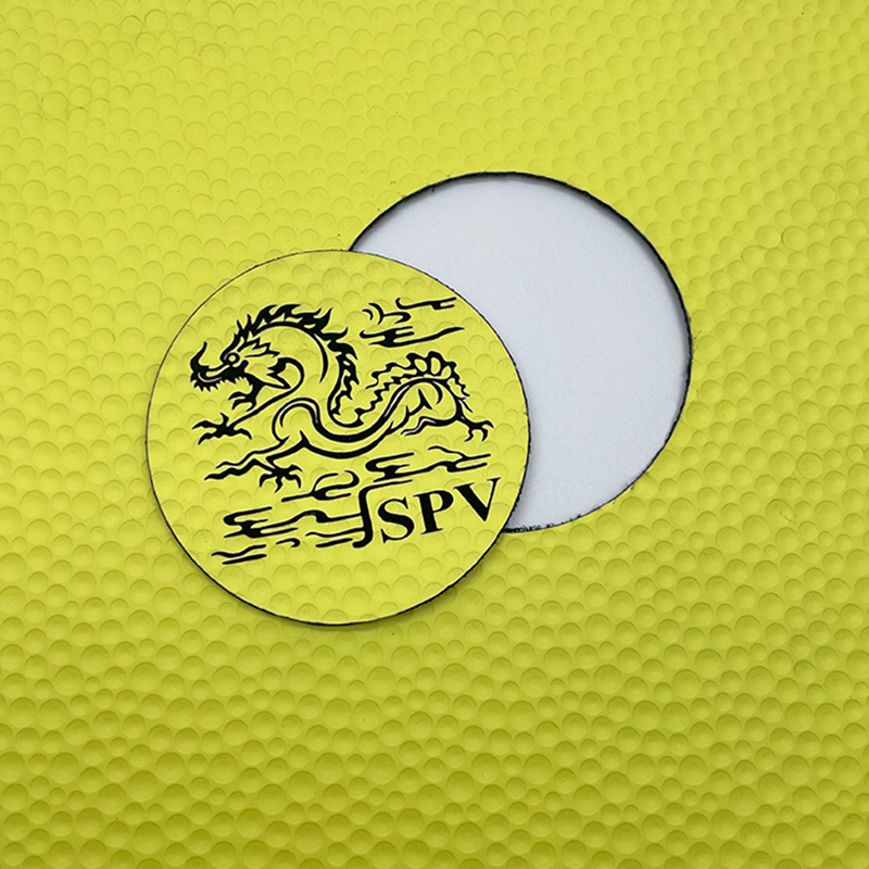 Fogli in similpelle laserabile texture golf con adesivo/senza adesivo