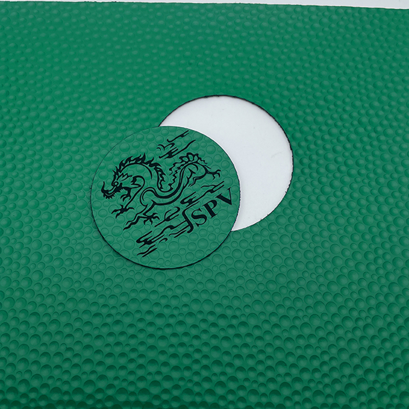 Fogli in similpelle laserabile texture golf con adesivo/senza adesivo